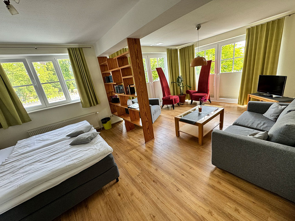 Zimmer 20 mit traumhaftem Seeblick im Hotel Altes Kasino